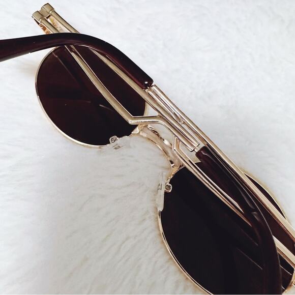 Brandon Brown Round Sunglasses - Picture 12 of 13